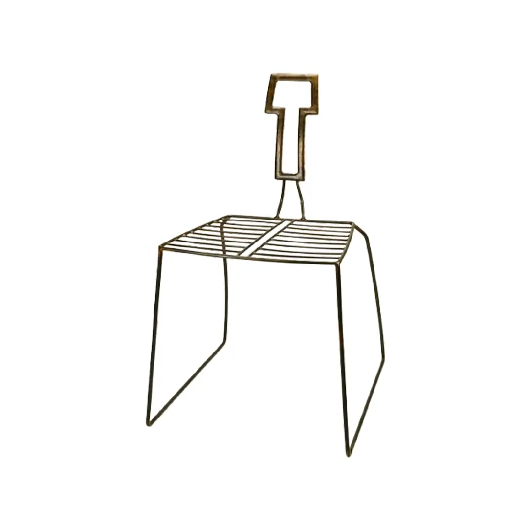 Chaise BABA en métal de Guy Bucchi